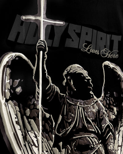 WildFlex Premium Holy Spirit Graphic Heavy Cotton T-Shirt