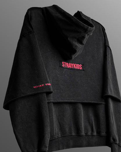 WildFlex Bad Land Oversized Double Layer Hoodie