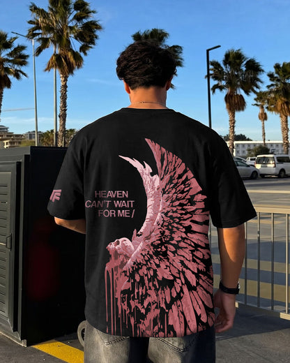 WildFlex Can't Wait Streetwear Heavy Cotton T-Shirt