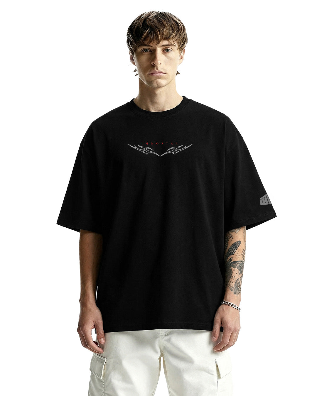 WildFlex Premium Immortal Reflective Heavyweight Cotton T-Shirt for Men