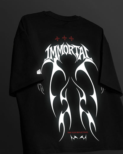 WildFlex Premium Immortal Reflective Heavyweight Cotton T-Shirt for Men
