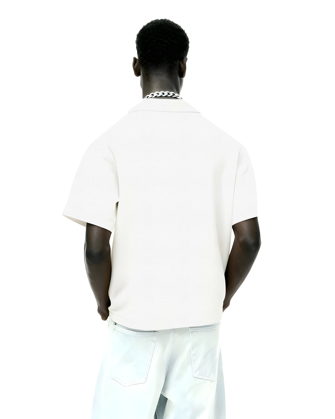 WildFlex Off White Luxury Cotton Polo