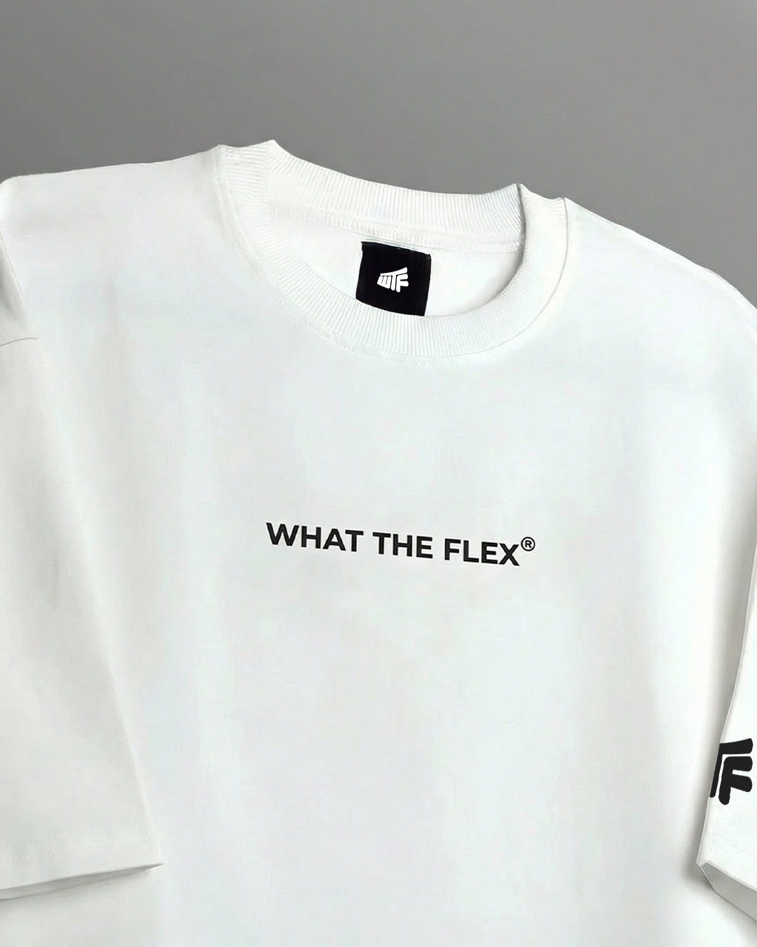 WildFlex Premium Blink Heavyweight White Cotton T-Shirt for Men