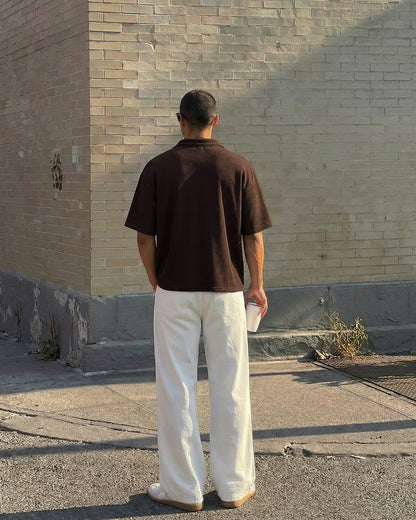 WildFlex Dark Brown Classic Polo T-Shirt