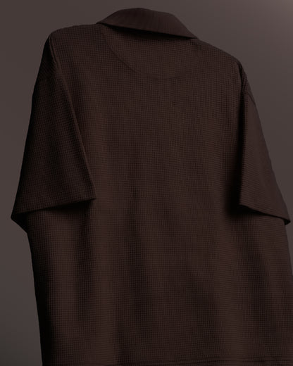 WildFlex Dark Brown Classic Polo T-Shirt