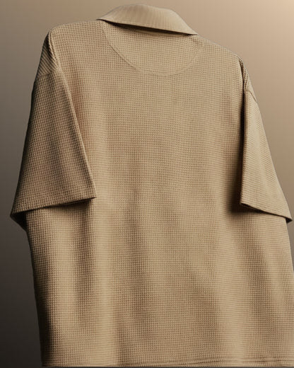 WildFlex Raw Beige Premium Polo Shirt