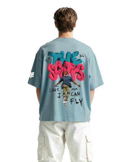 WildFlex Premium Oversized Streetwear Cotton T-Shirt for Men